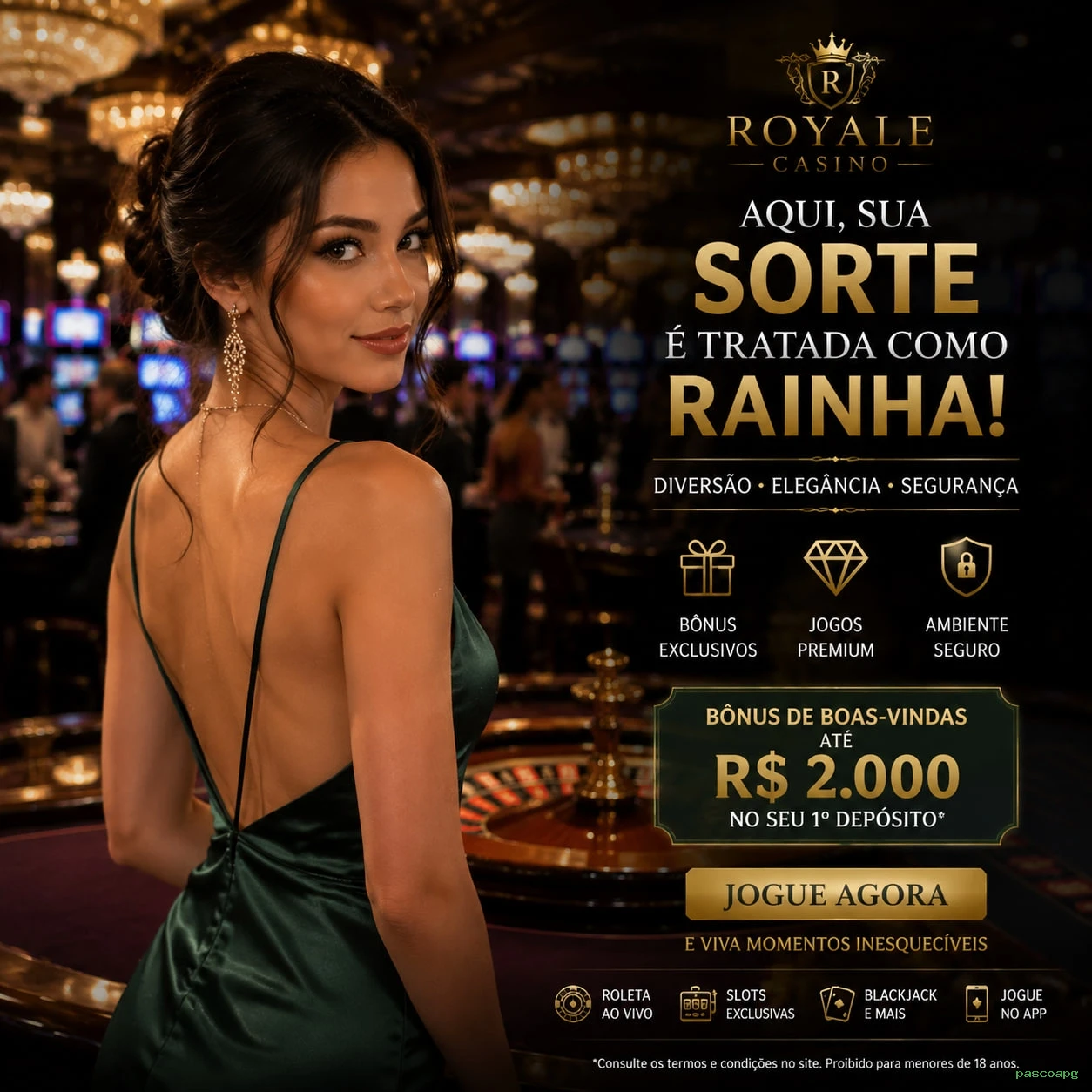 Cassino ao vivo com dealers reais da Evolution Gaming